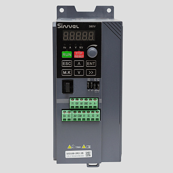 SID100-2R2-3B | Преобразователь частоты SID100, 2,2кВт - 150%, 3ф 380В, тормозной модуль, Sinvel