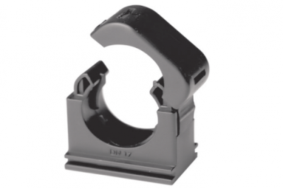 Держатель с крышкой DN 29 мм, полиамид, цвет чёрный, dkcPASW29N
