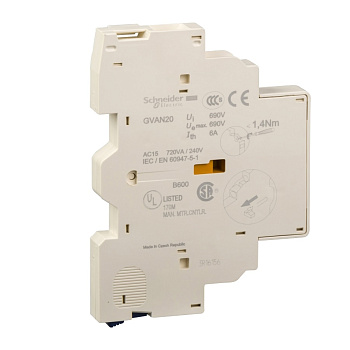 GVAN20 | Контакты состояния 2НО, Schneider Electric