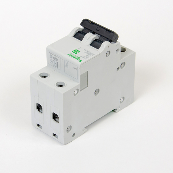 EZ9F34210 | Easy9, 2p, 10А, кривая C, 4,5кА — Автоматический выключатель, Schneider Electric