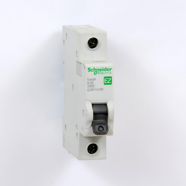 EZ9F14150 | Easy9, 1p, 50А, кривая B, 4,5кА — Автоматический выключатель, Schneider Electric