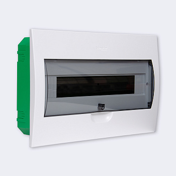 EZ9E118S2FRU | City9 Box корпус встраиваемый с проз. дв. 1ряд/18мод, Systeme Electric