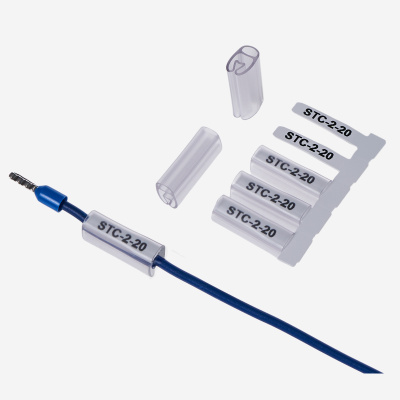 765220 | Держатель маркера STC-2-20, L=20мм, Ø=1,5-6 мм² (уп. 1000 шт.), Elegir 