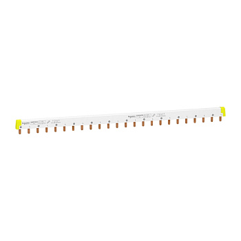 A9XPH224 | Шинка гребенчатая 2p, 100А, 24 модулей по 18 мм, Schneider Electric