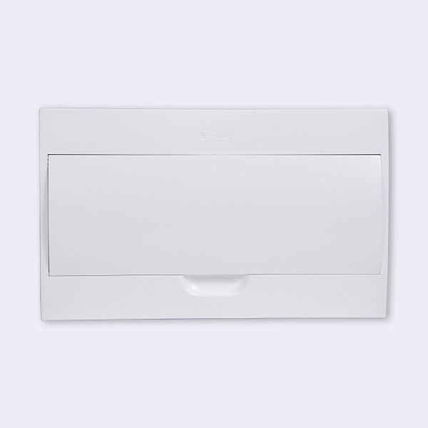 EZ9E118P2SRU | City9 Box корпус навесной с белой дв. 1ряд/18мод, Systeme Electric