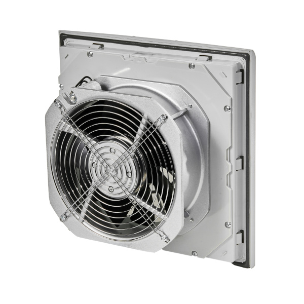 Вентилятор с фильтром 380/550 м3/ч, 200-240В AC, Flip 323х323мм, вырез 292x292мм, RAL7035