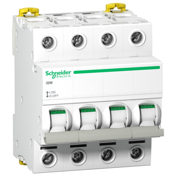A9S65463 | Выключатель нагрузки, серия  iSW, 4p, 63А, Schneider Electric