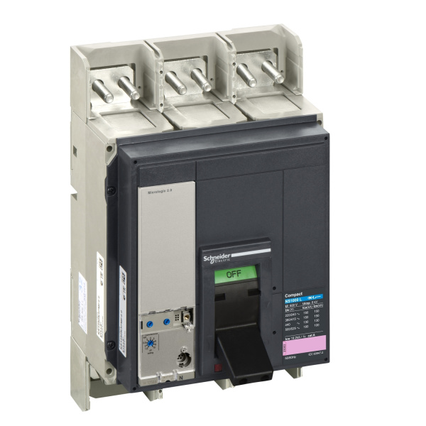 33466 | Автоматический выключатель NS800N MICR.2.0 3P 800А 50кА, Schneider Electric