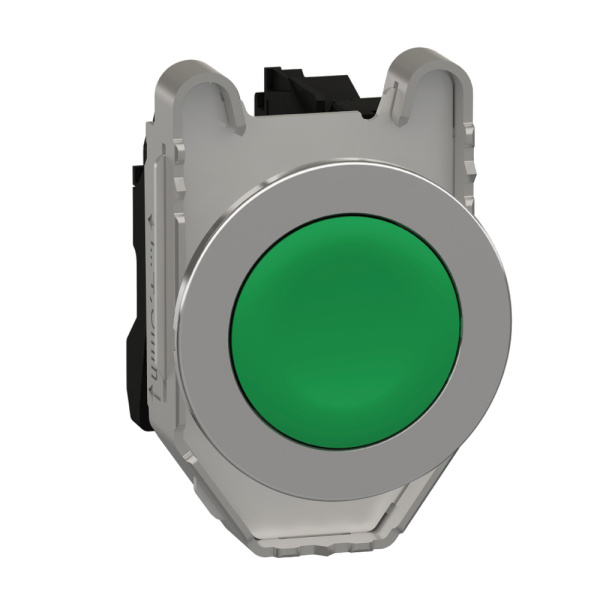 XB4FA31 | Кнопка без подсветки с возвратом, зелёная, 1НО, Schneider Electric