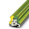 3005853 USLKG 1,5 N | Заземляющая клемма UK 0,14…1,5 мм², винтовой зажим, Phoenix Contact 