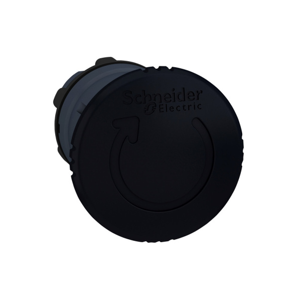 ZB5AS52 | Головка аварийной кнопки, возврат поворотом, черная, 40мм, Schneider Electric