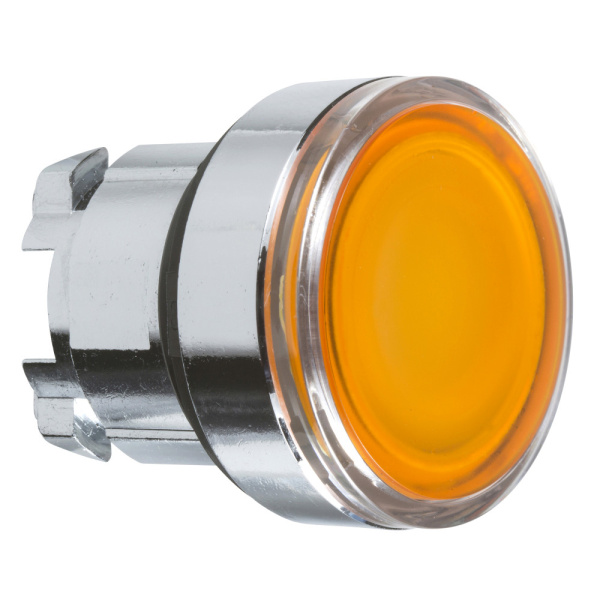 ZB4BA58 | Головка для кнопки 22мм, с подсветкой, желтая, Schneider Electric