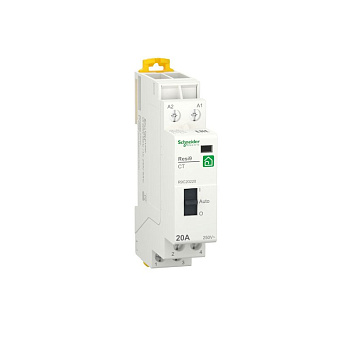 R9C20220 | Модульный контактор 1P+N 20А 2НО 230/250В АС 50Гц, Schneider Electric