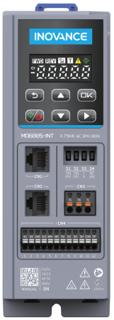 MD600A-4T1R6 | Преобразователь частоты MD600A, 0,37кВт - 150%, 380В, Canlink/CanOpen, Inovance