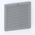 Выпускная решетка Slide 200x200мм, вырез 177х177мм, RAL7035 Выпускная решетка Slide 200x200мм, вырез 177х177мм, RAL7035