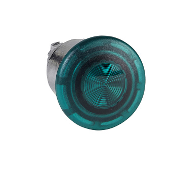 ZB4BW633 | Головка грибовидной кнопки с подсветкой, зелёная, Schneider Electric