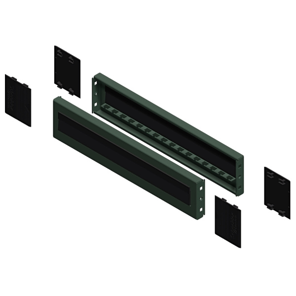 NSYSPB8100 | Боковые панели цоколя с щеточным вводом 100х800 мм, Schneider Electric