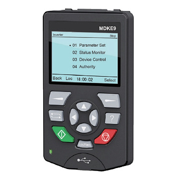 MDKE9_LIFT | Внешний LCD дисплей и кнопочная панель управления для ПЧ ME320LN, Inovance