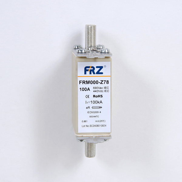 FRM000Z78 AC690 100A | Предохранитель  100 A, габарит NH000, хар-ка aR, 690 В АС/440 B DC,аналог SVF-NH000T690-100-aR, FRSI 