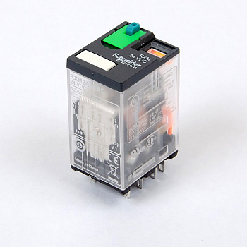 RXM2AB1BD | Универсальное реле, серия RXM, 24В DC, 12А, 2CO, Schneider Electric