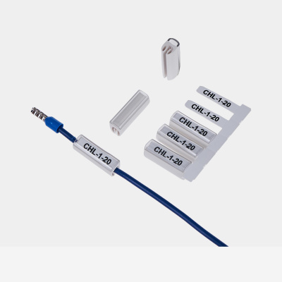 755120 | Держатель маркера CHL-1-20, L=20мм, Ø=0,5-1,5 мм² (уп. 1000 шт.), Elegir 