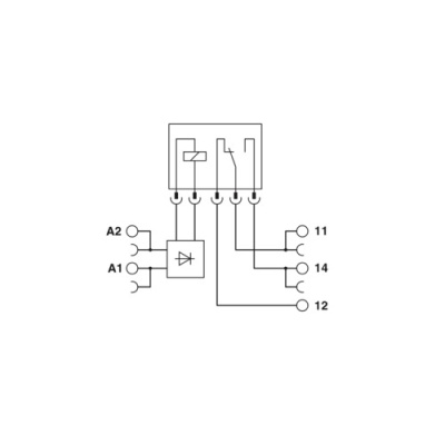 PC2900299 | Релейный модуль PLC-RPT- 24DC/21, 1CO 6А, Phoenix Contact