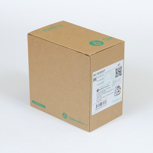 MC1E65M7 | КОНТАКТОР MC1E 3P 65A НО+НЗ 220V/230V 50/60ГЦ (LC1E65M5), Systeme Electric