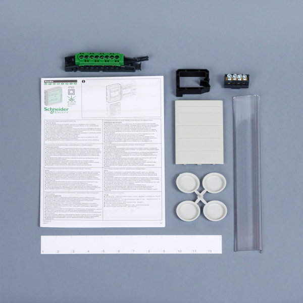 13981 | Щит навесной Kaedra IP65, 12 модулей, 1 ряд, Schneider Electric