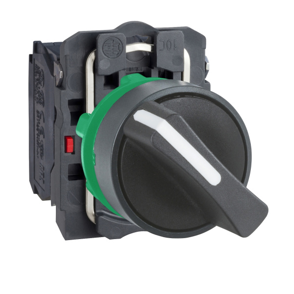 XB5AD25 | Переключатель 2 положения с фиксацией, 1НО+1НЗ, Schneider Electric