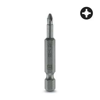PC1212591 | Отверточный бит с крестообразным шлицем PZ SF-BIT-PZ 1-50, (уп-5шт.), Phoenix Contact