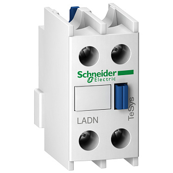 LADN02 | Блок дополнительных контактов, 2 НЗ, фронтальный монтаж, Schneider Electric