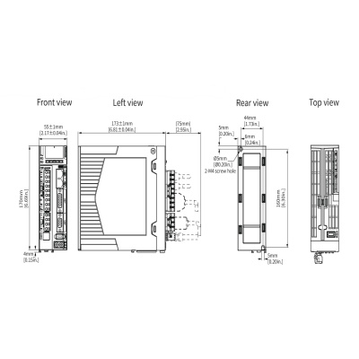 Сервопреобразователь SV670N, 220В, 7,6А, EtherCat, STO