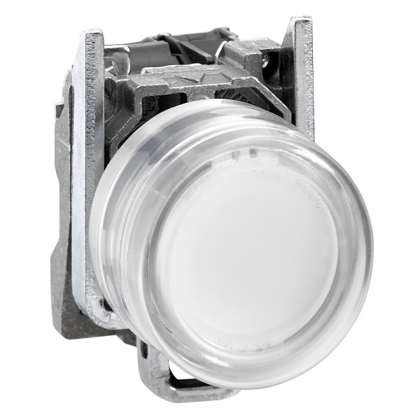 XB4BP183B5EX | Кнопка с подсветкой 24В AC/DC с возвратом, белая, 1НО, ATEX, Schneider Electric