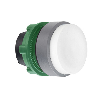 ZB5AL1C0 | Головка для кнопки, выступающий толкатель, белая, С0, Schneider Electric