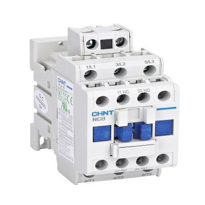 506528 | Контактор NC8-100/4/W 4P 100А AC/DC (100~250В), Chint