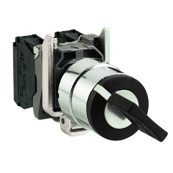XB4BG03 | Переключатель с ключом 3 положения с фиксацией, 2НО, Schneider Electric