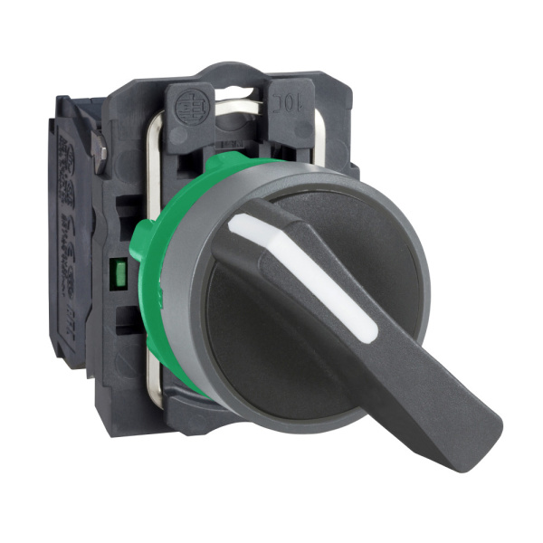 XB5AJ21C0 | Переключатель 2 положения, ± 90° с фиксацией, 1НО, С0, Schneider Electric