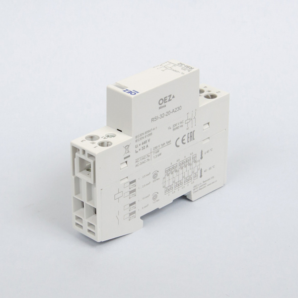 OEZ:43273 | Модульный контактор, серия RSI, 2НО, 32А, управление 230В AC, OEZ