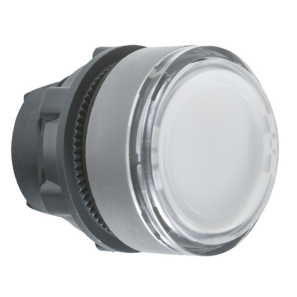 ZB5AA18C0 | Головка кнопки, белая, для вставки маркировки, С0, Schneider Electric
