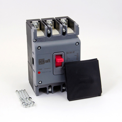 22750DEK | Силовой авт. выключатель 3P 100А 36кА ВА-303, Dekraft