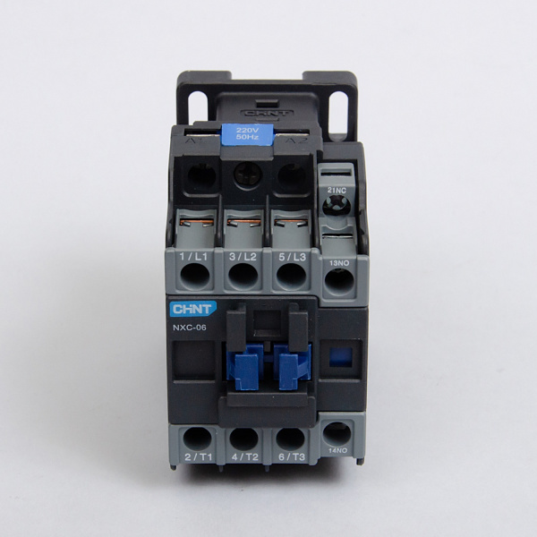 836696 | Контактор NXC-06 3P 6A AC220B (50Гц) 1НО+1НЗ, Chint