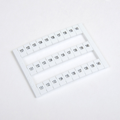 1060390 | Горизонт. марк-ка (131-140), для MRK 2,5. MRK 4S. OPK 2,5. OPK 4S. 1 лист - 30 шт., Onka 