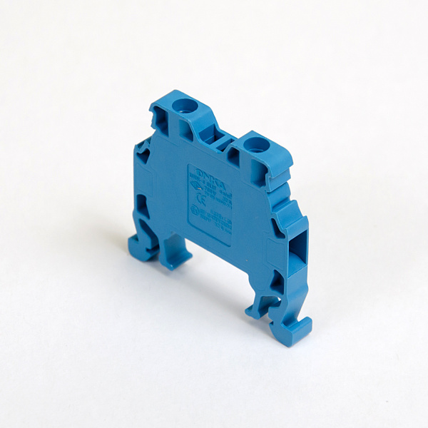 1010145 MRK 4S | Клеммник на DIN-рейку 4мм.кв. (синий), 0915, Onka 