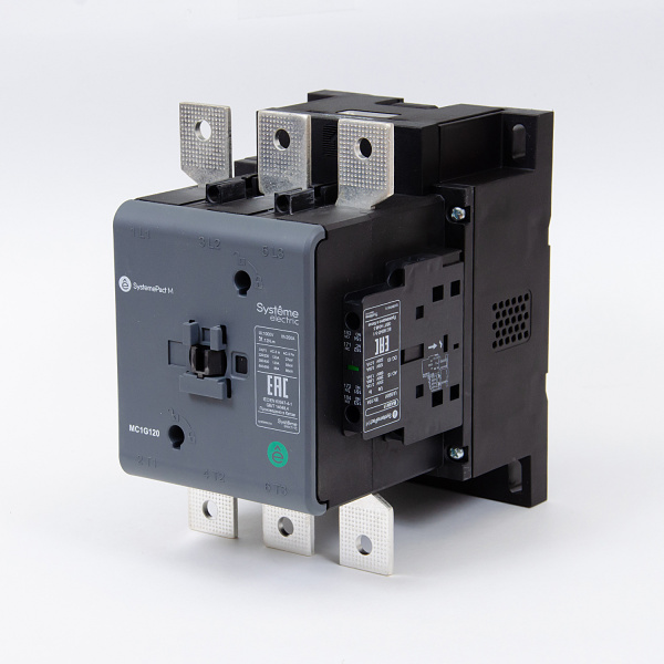 MC1G120M5 | КОНТАКТОР MC1G 3P 120A 2НО+2НЗ 220V 50ГЦ, Systeme Electric