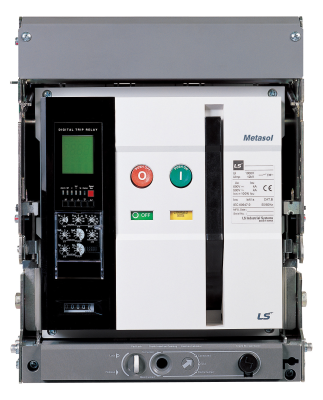 284804498B | Автоматический выключатель Metasol выкатной 3P3d 1250А 65кА, LSis