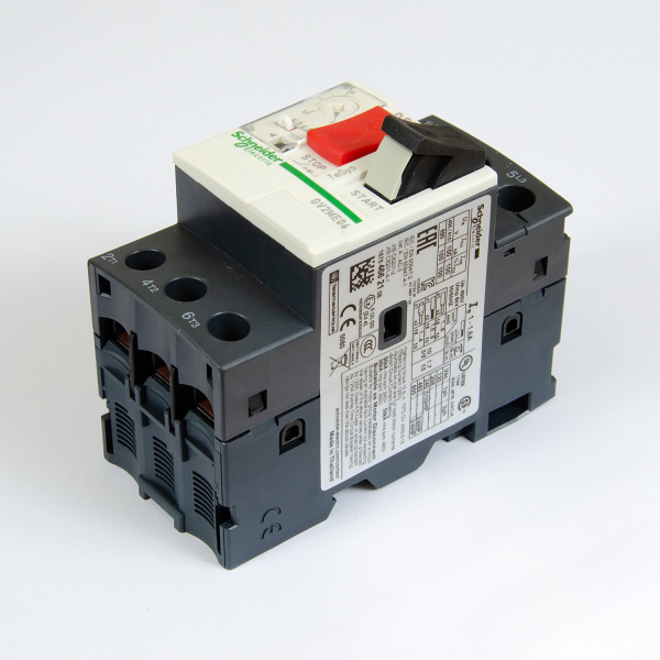 Автоматический выключатель, серия GV2ME, 1...1,6А, Schneider Electric, GV2ME06