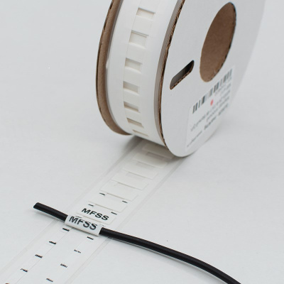 21510310 | Маркер плоский MFSS-2X-10-30/1-W белый (уп. 300 шт.), Elegir 