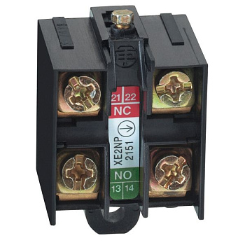 XE2NP2151 | Контактный блок 1НО+1НЗ, Schneider Electric