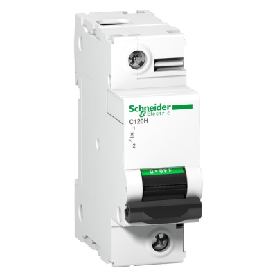 A9N18447 | Автоматический выключатель Acti9 C120H  1п 100А, кривая С, 15кА, Schneider Electric