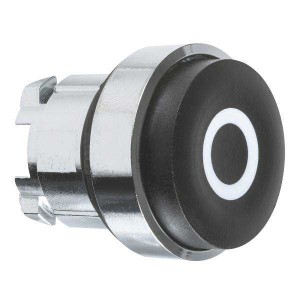 ZB4BL232 | Головка для кнопки, черная, маркировка "O", Schneider Electric